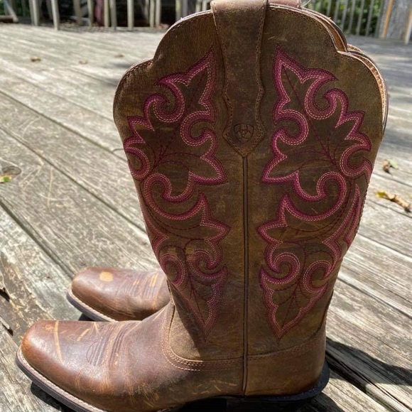 Women's cowboy boots - Picture 3 of 4